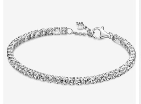 Brazalete Pandora Ale s 925 cristales circonitas cúbicas