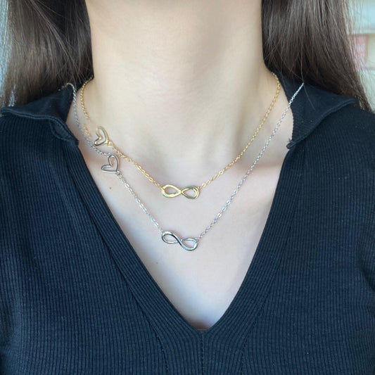 Cadena infinito corazón