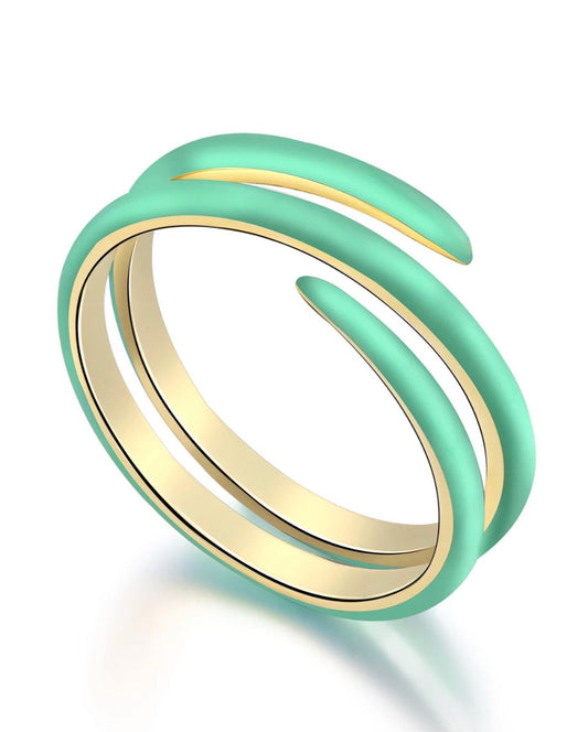 Anillo esmalte de colores