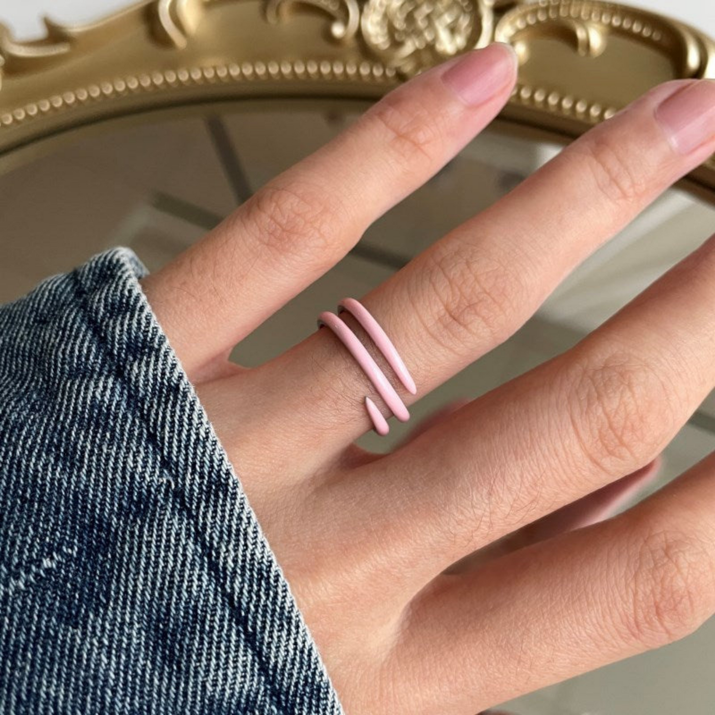 Anillo esmalte de colores