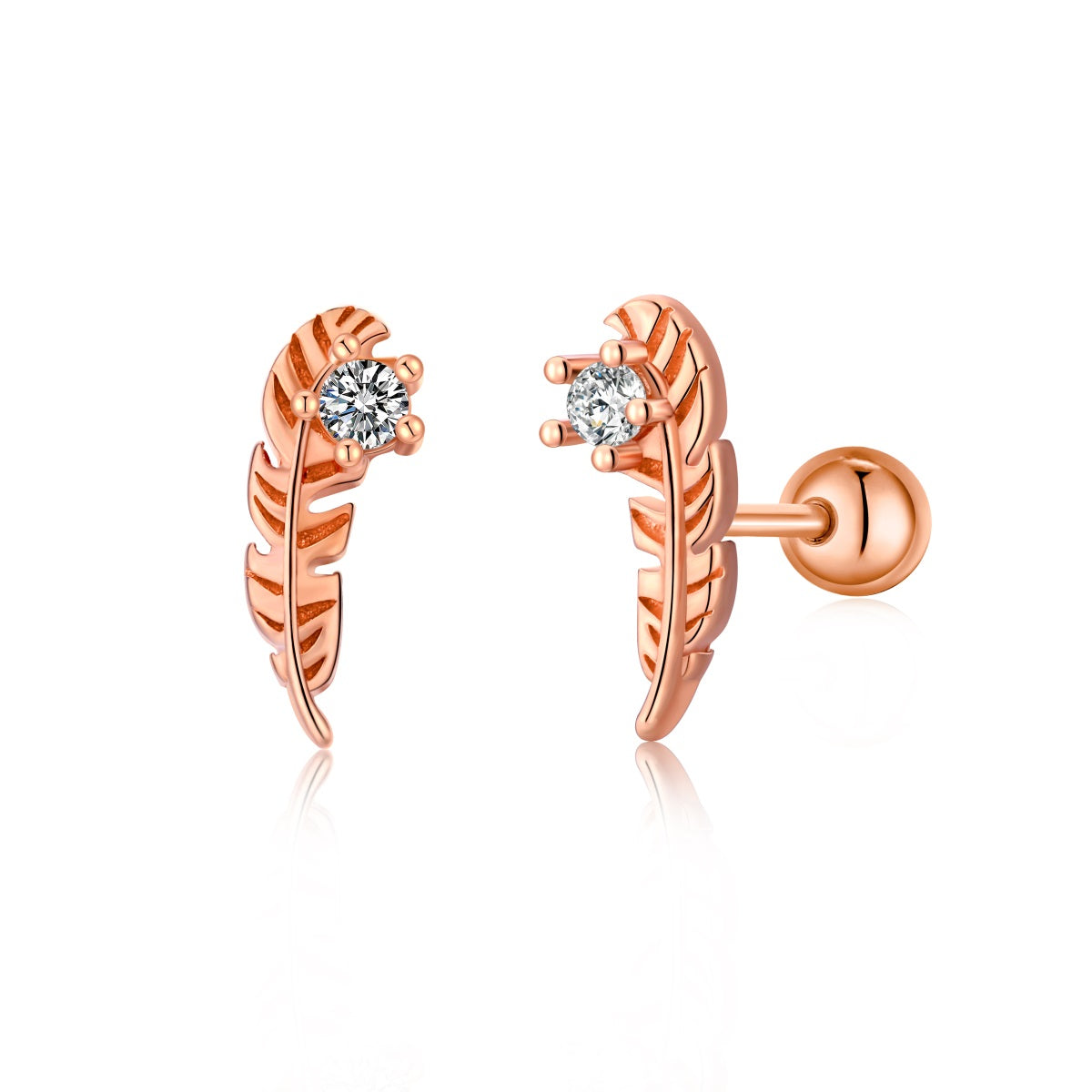 Pendientes rose Gold